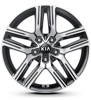 17-inch 225/45 R17 Alloy Wheel_Dark Metal Gray