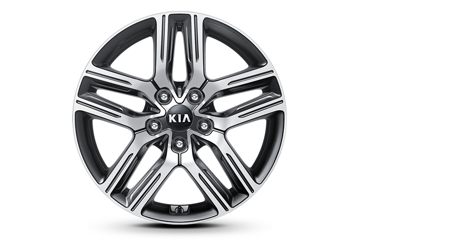 17-inch 225/45 R17 Alloy Wheel_Dark Metal Gray