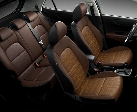 Heated front seats