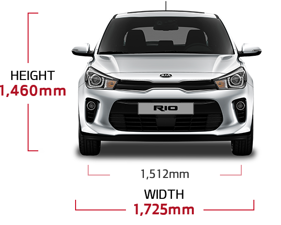 Kia Rio 5 Door Dimensions