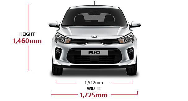 Kia Rio 5 Door Dimensions