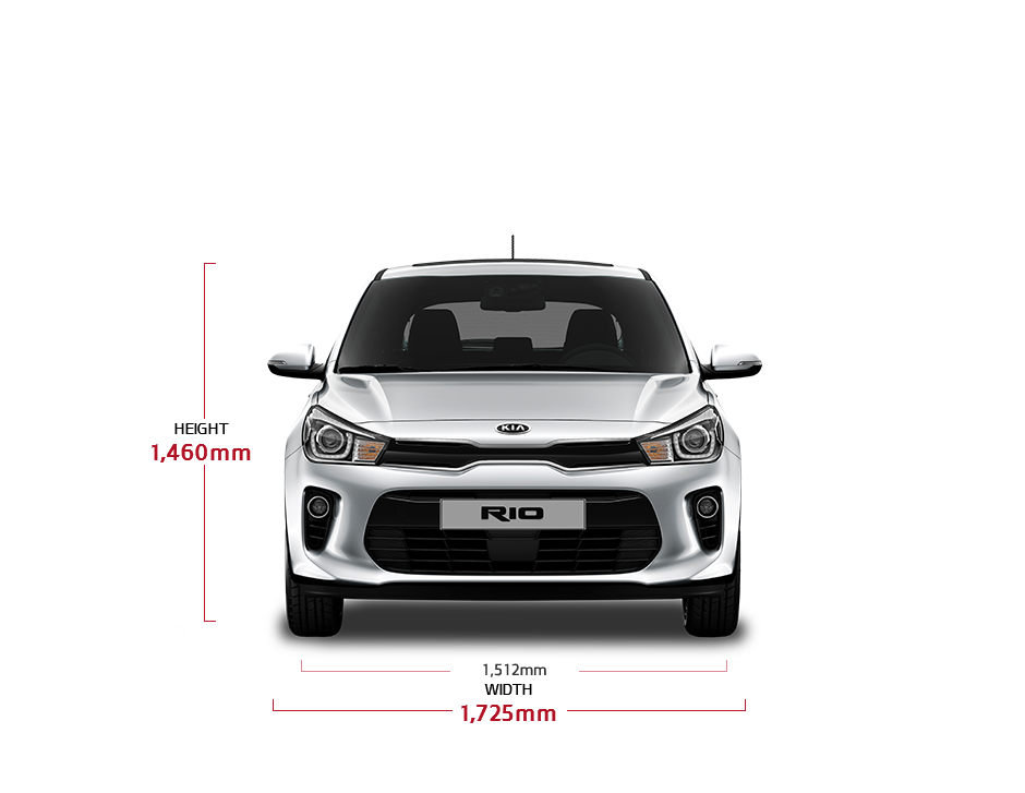 Kia Rio 5 Door Dimensions