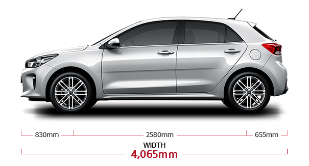 Kia Rio 5 Door Dimensions