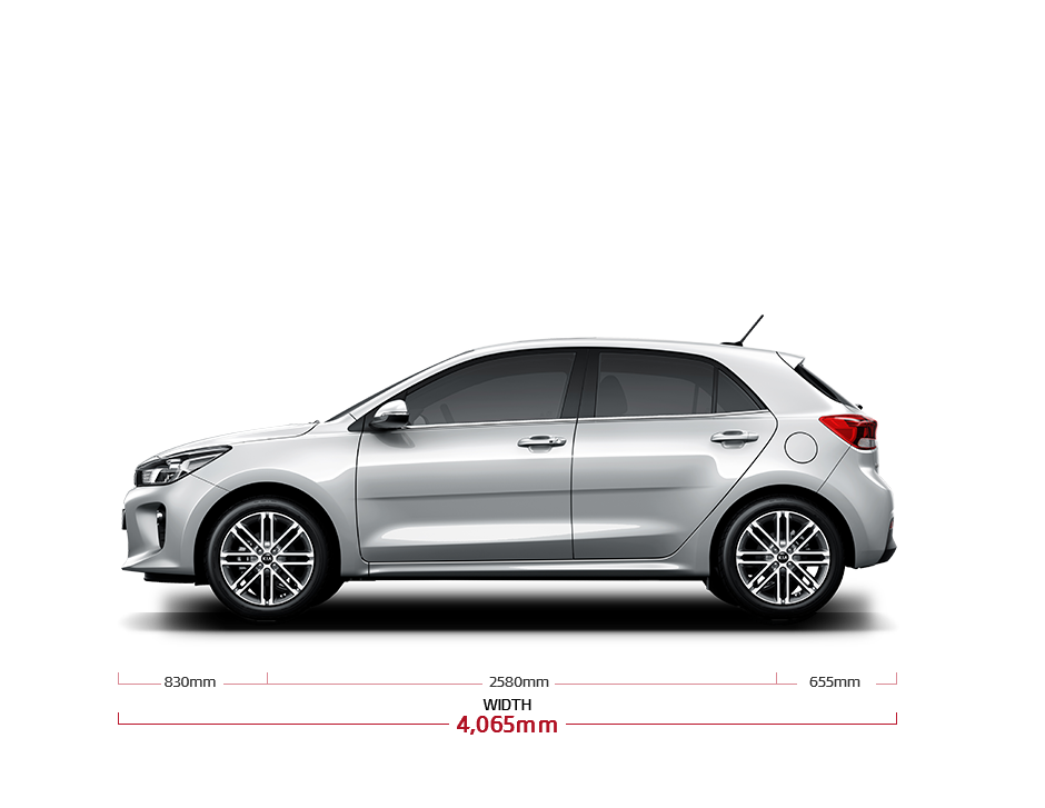 Kia Rio 5 Door Dimensions