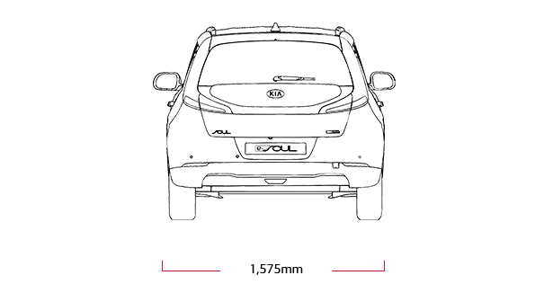 Kia Soul EV Dimensions