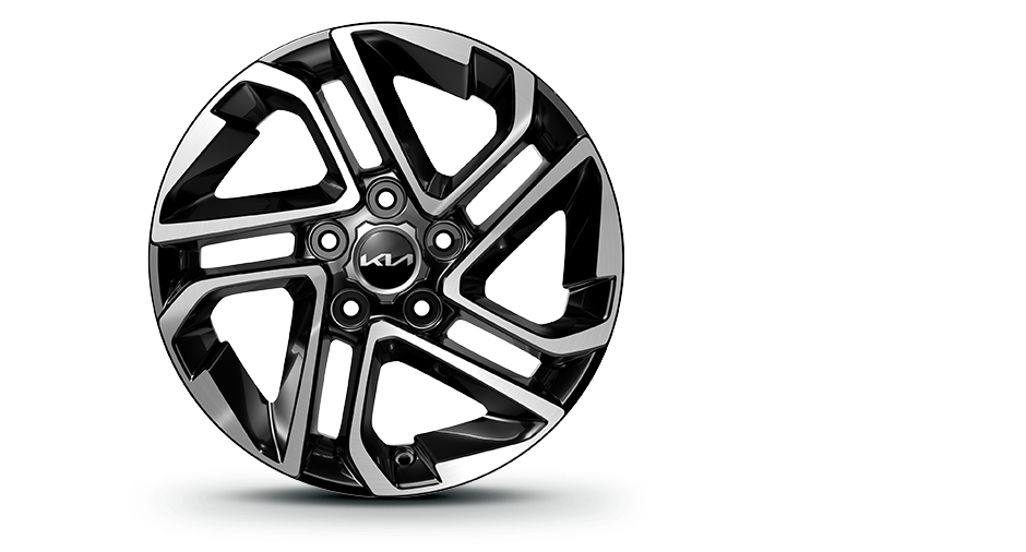 16” Dual tone crystal cut </br>alloy wheel