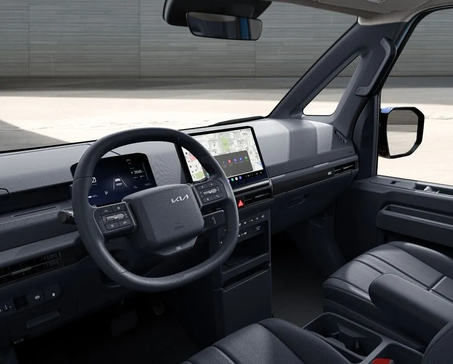 Wide front view for safer driving