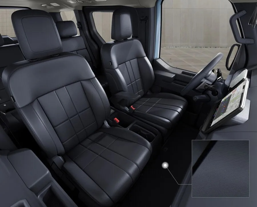 Durable carpeting for the driver zone